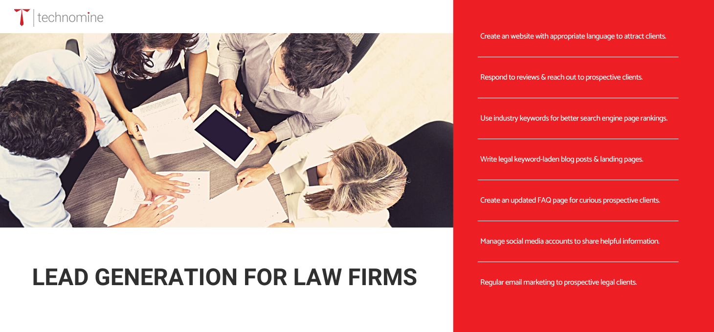 Ways to Generate More Leads for Your Law Firm