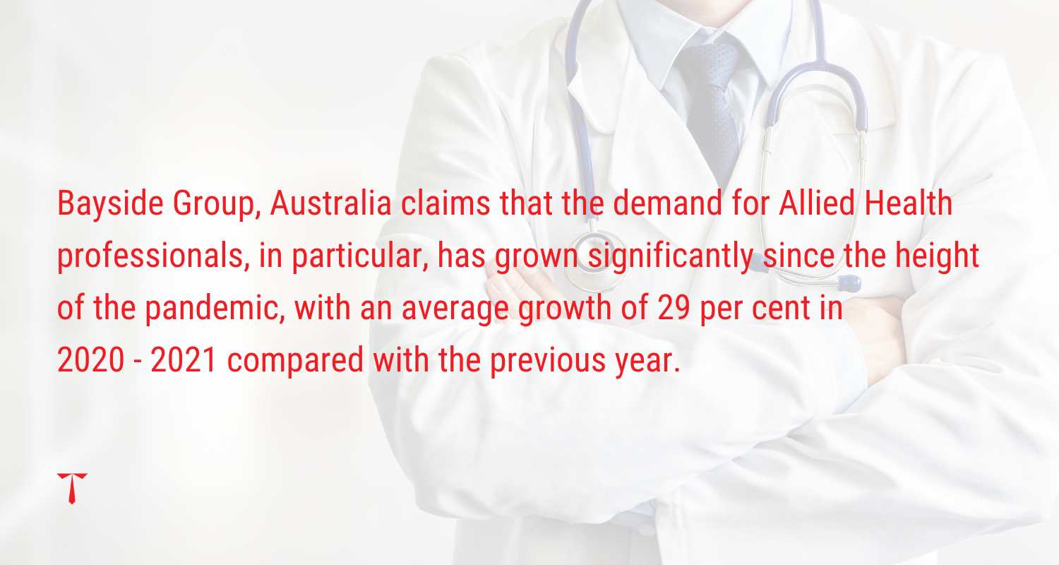 allied health professionals statistics