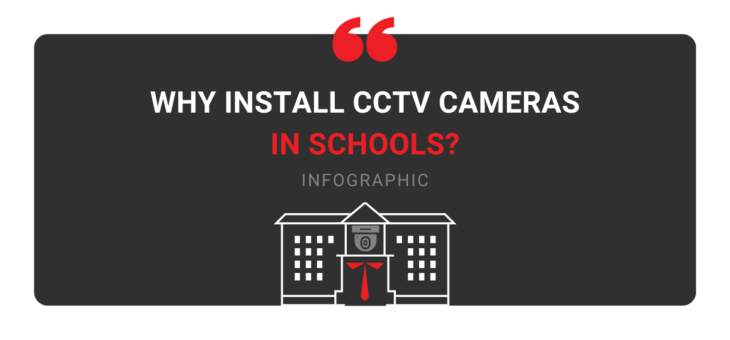 Infographic – Why install CCTV cameras in schools?