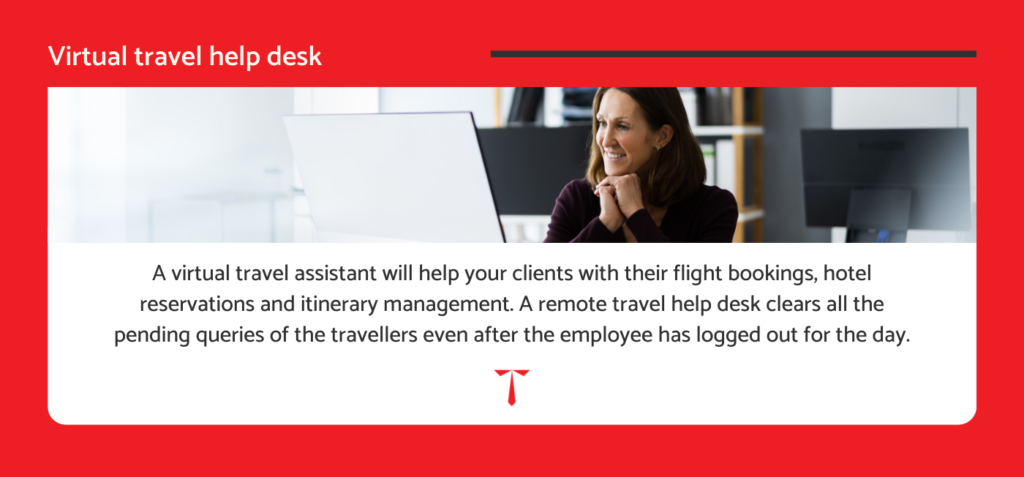 virtual travel help desk